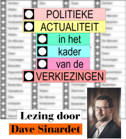 Politieke actualiteit in het kader van de verkiezingen - lezing door Prof. Dave Sinardet